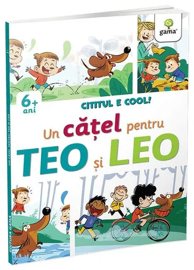 Un cățel pentru Teo și Leo - Paperback brosat