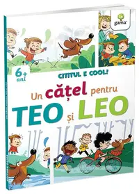 Un cățel pentru Teo și Leo - Paperback brosat