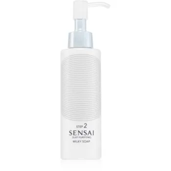 Sensai Silky Purifying Milky Soap Sapun hidratant pentru curatare uscata si foarte uscata