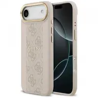 Husa MagSafe pentru Apple iPhone 17 Air, Guess, 4G Stripe, Roz