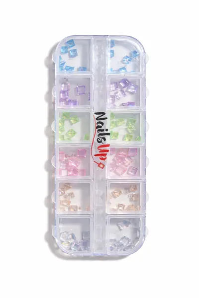Decor Unghii NailsUp Mix Set Nail Art Aurora Cristal 01