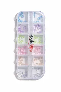 Decor Unghii NailsUp Mix Set Nail Art Aurora Cristal 01