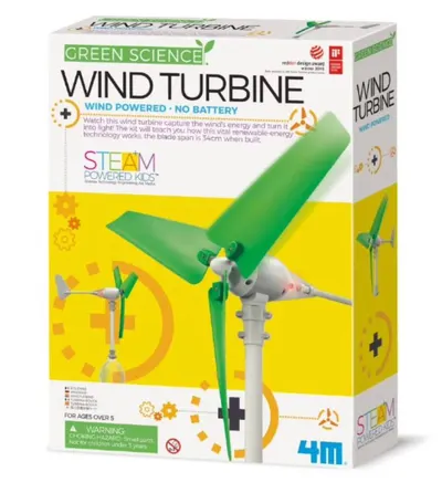 Kit Constructie turbina eoliana, 4M, Stiinta verde