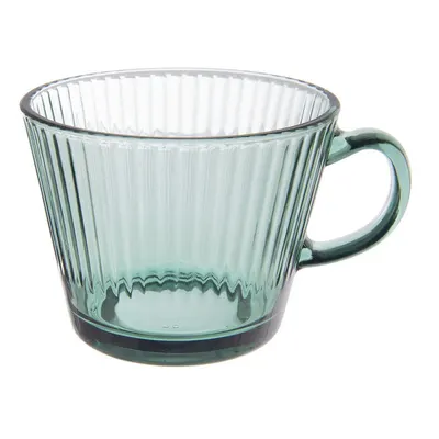 Cană verde din sticlă 430 ml Verde – Orion