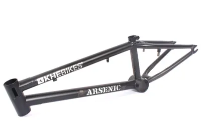 Bmx Cadru Arsenic Arsenic 18" Oțel Negru Khebikes