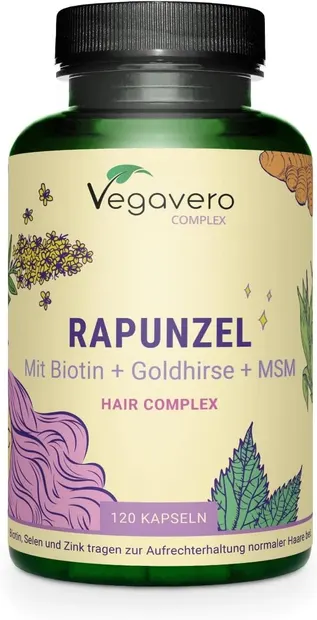 Rapunzel Hair Complex, 120 capsule, Vegavero