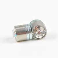Cercei magnetici simpli cu piatra stralucitoare