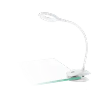 Lampa cu clama CABADO alb mm