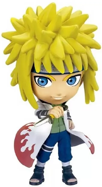 Mini-figurină Bandai Animation: Naruto Shippuden - Minato Namikaze (Chibi Masters), 8 cm