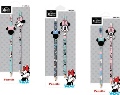 Cool Pack Minnie Mouse creioane Minnie Mouse - HB, 2 bucăți, asortiment