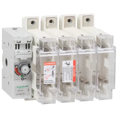 Tesys Gs - Comutator-Separator-Fuzibil - 4 P - 630A - Din 3