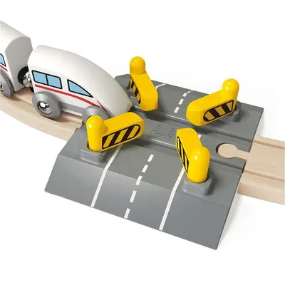 Set de joc Hape - Bariere automate la trecerea liniilor de cale ferata
