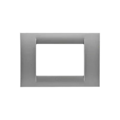 Placa ornament Virna - tehnopolimer gloss finish - 3 module- METALLIC TITANIUM - SYSTEM