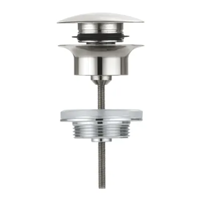Ventil scurgere lavoar cu click clack cu preaplin, inox periat, Grohe