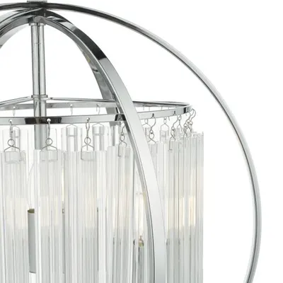 Lampa suspendata Abdul 3 Light Pendant Polished Chrome