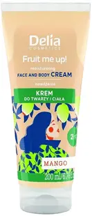 Delia Fruit Me Up! Cremă de față și corp, mango, 200 ml
