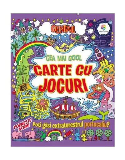 Genial! Cea mai cool carte cu jocuri - Paperback brosat - Lisa Regan