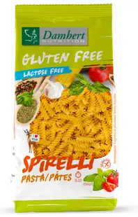 Paste spirale Damhert - fără gluten și lactoză, 250 g