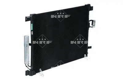 Radiator AC condensator cu uscator potrivit NISSAN NP300 NAVARA; RENAULT ALASKAN 2.3D 01.15