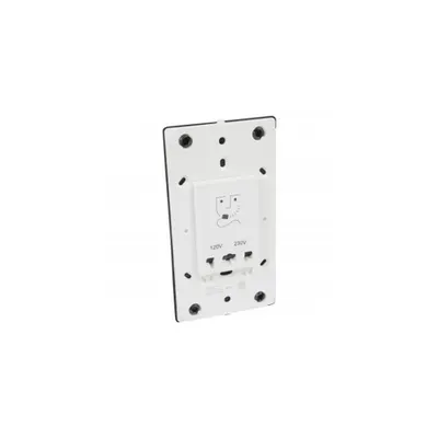 Priza de ras Arteor 230 V / 120-230 V - 3 module - alb