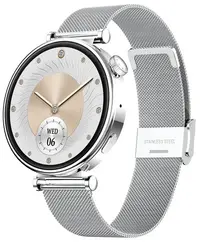 Smartwatch Riversong - Glow Silver, 1.32'', Milanese