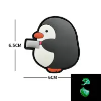 Velcro Patch Pinguinul Macelar - Fosforescent - Default Title