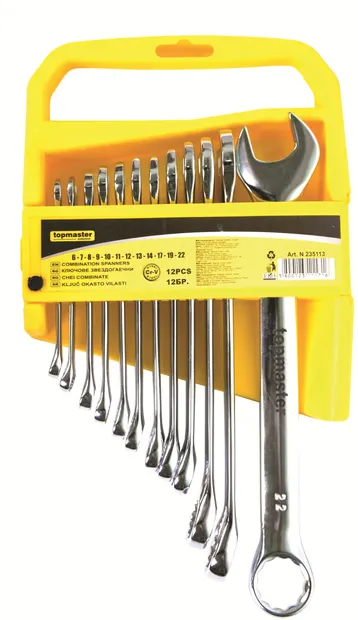 Chei combinate Top Master - 6-22 mm, 12 buc.