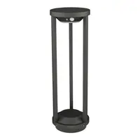 Pitic Vox Outdoor Post Matt Grey Solar Powered With PIR Sensor IP65 LED