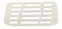 Suport telescopic pentru chiuveta alb 33x17cm