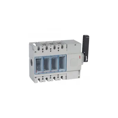 Intrerupator separator - DPX-IS 630 cu release - 3P - 400 A - pe partea dreapta handle