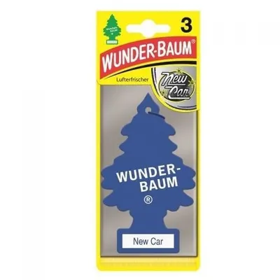 Set 3 Bucati Odorizante Auto Bradut Wunder-Baum New Car