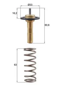 Termostat lichid racire (90 C) potrivit VOLVO C30, C70 II, S40 II, S60 II, S80 II, V40, V50, V60 I, V70 III, V70 III KOMBI, XC60 I, XC70 II 2.0-2.4DH 08.07-07.18