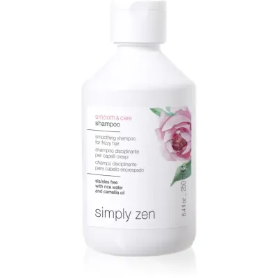 Simply Zen Smooth & Care Shampoo sampon pentru indreptarea parului anti-electrizare 250 ml