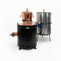Cazan Tuica 120 Litri Exclusive 5mm + Amestecator Electric
