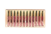 Set 12 Rujuri de buze lichide, Makeup, Fit We, Liquid Lasting Lip Gloss