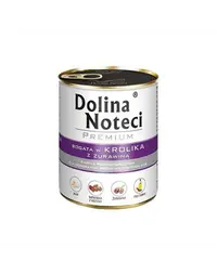 DOLINA NOTECI Premium Mix iepure și merișoare și vită 24x800 g hrană umedă pentru câini
