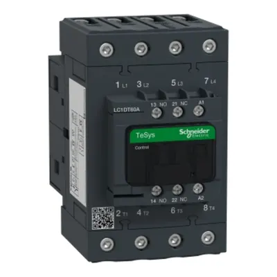Contactor, TeSys Deca, 4P(4 NO), AC-1, <=440V, 60A, bobina 42VAC 50/60Hz, terminal cu clema cu surub