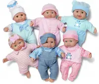 Papusa-bebe moale Micki Pippi, sortiment, 21 cm