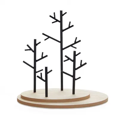 Suport bijuterii - Wood and Metal - Black