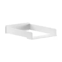 Masă de înfășat (adâncimea comodei adecvate 57 cm) albă Billy – Vipack