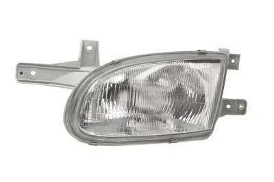 Far fata Stanga (H4, electric, fara motoras, culoare insert: argintiu) potrivit HYUNDAI ACCENT, ACCENT I