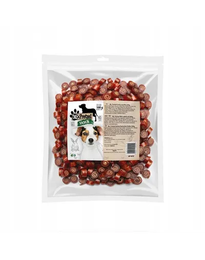 MR. PRETZEL Sushi iepure și cod 500 g gustare pentru câini