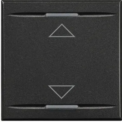 Capac tasta Axolute MyHOME BUS - simbol crestere/coborâre - 2 module - antracit
