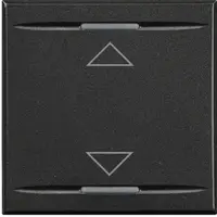 Capac tasta Axolute MyHOME BUS - simbol crestere/coborâre - 2 module - antracit