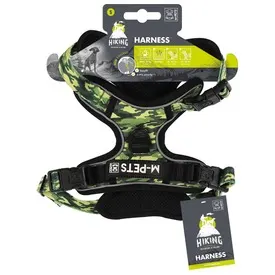 Ham pentru caini, camuflaj verde, reglabil, M