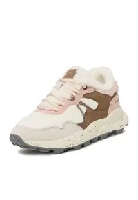 Pantofi sport dama CEO-V12-1088 - alb/roz