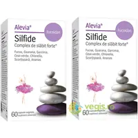 Pachet Silfide Complex de Slabit Forte Plus Fucoidan 60cps+60cps