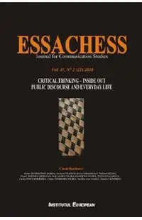 Revista Essachess Vol.2 Nr.2 (22) din 2018. Critical thinking