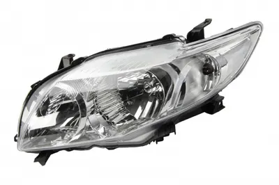 Far stanga (HB3 HB4, electric, fundal cromat, fundal transparent) TOYOTA COROLLA 2006-2010