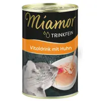 Hrana umeda pentru pisici Miamor Vital Drink cu pui 135 ml
